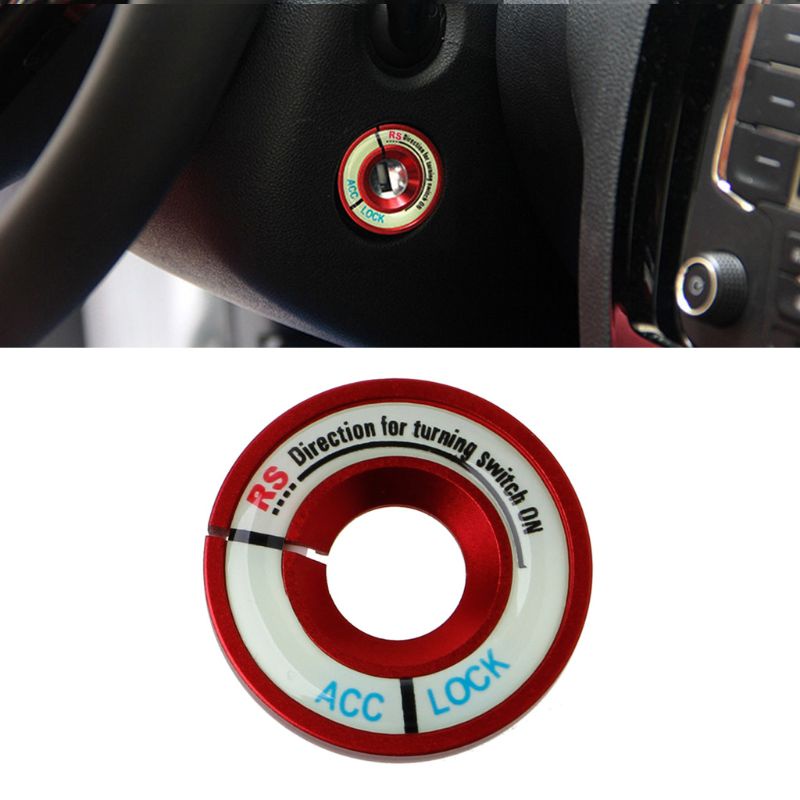 Decal Dạ Quang Trang Trí Công Tắc Khóa Xe Hơi