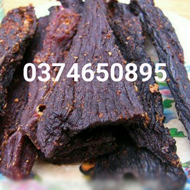 THịt trâu gác bếp