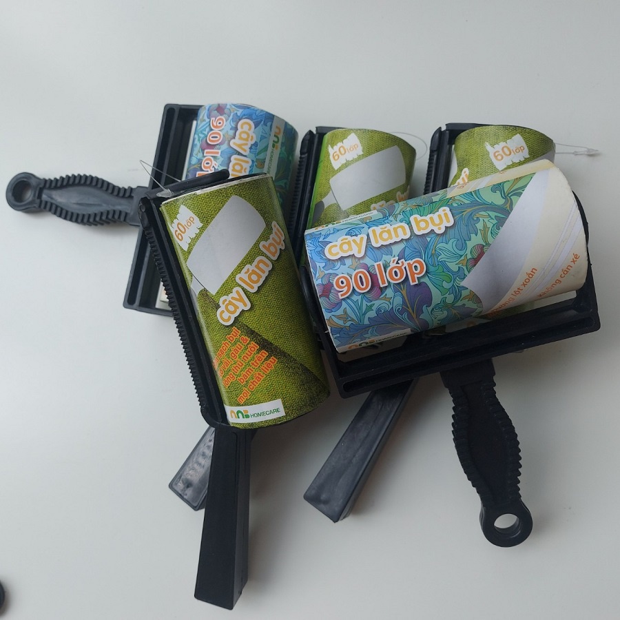 Combo 5 cây lăn bụi ghế sofa, lông chó mèo - CÂY LĂN BỤI ĐA NĂNG