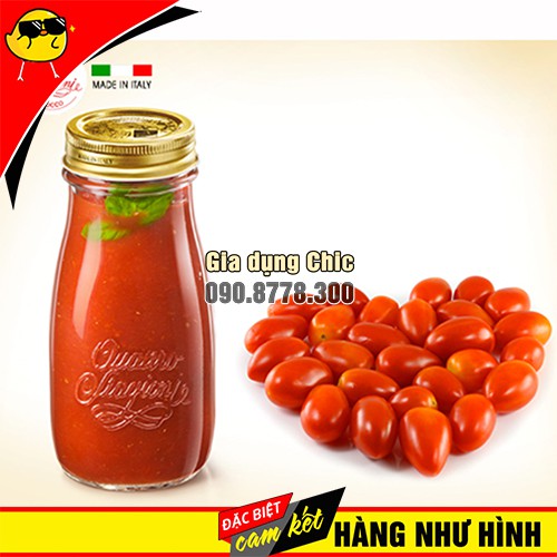 [ITALY] Chai đựng nước ép, sữa hạt Quattro 400ml - 1000ml - Bormioli Rocco | BigBuy360 - bigbuy360.vn