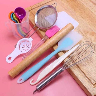 [Sẵn] Bộ Dụng Cụ Làm Bánh Kem (10 món )