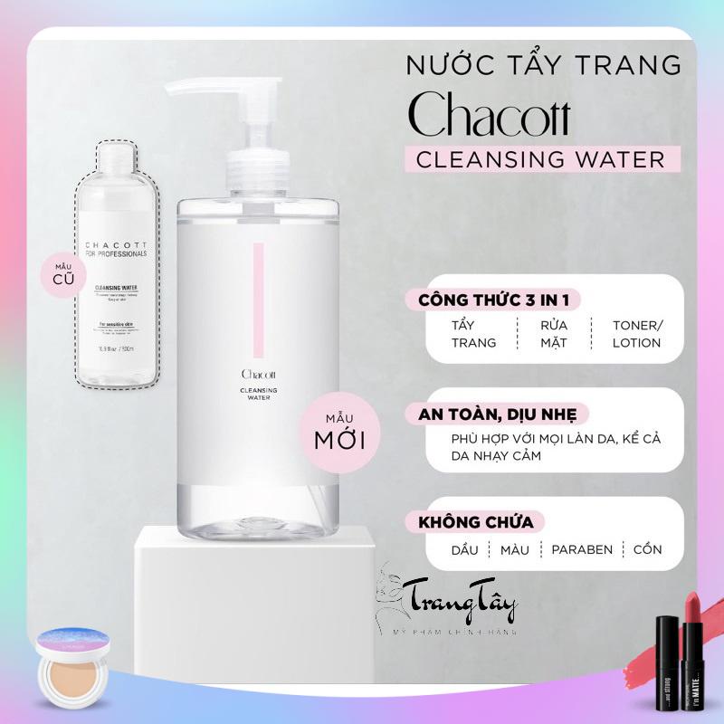 Tẩy trang CHACOTT Nhật Bản 500ml mẫu mới