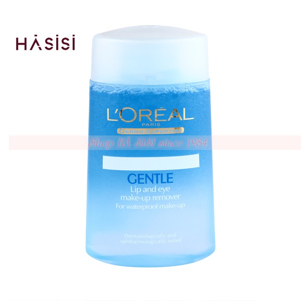 Tẩy Trang Mắt Môi L'OREAL GENTLE LIP AND EYE MAKEUP REMOVER 125ml