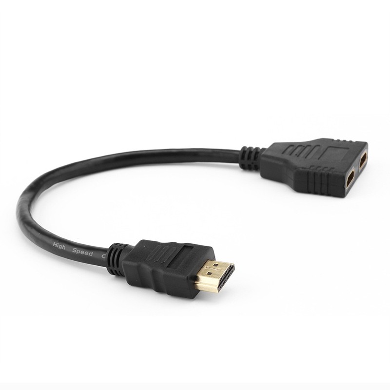 Cáp Chia Cổng Hdmi Sang Đầu Cái Hỗ Trợ 480p 720p, 1080i, 1080p