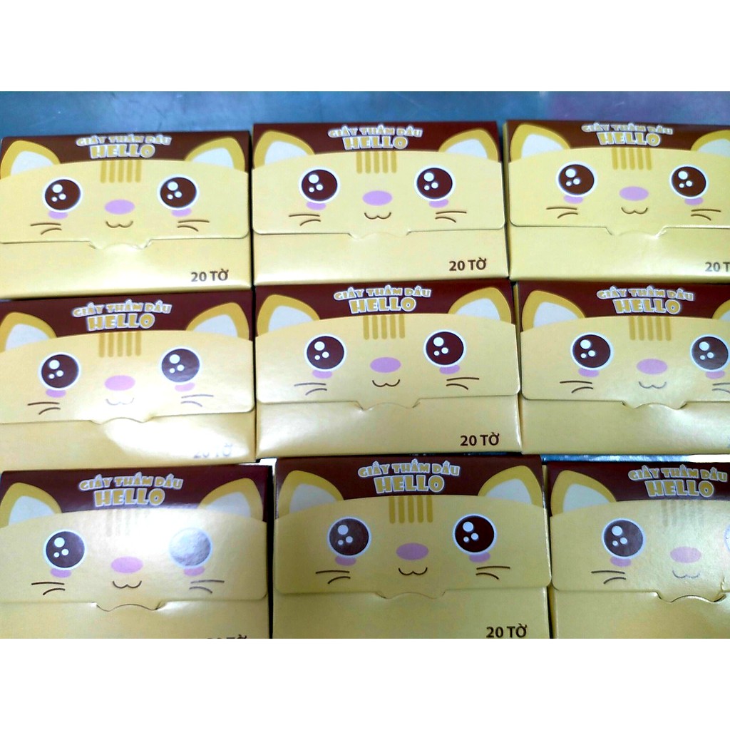 Giấy thấm dầu Hello gói 20 tờ | BigBuy360 - bigbuy360.vn