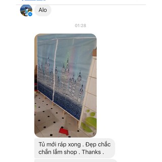 Tủ Vải Khung Gỗ 4 buồng HOMY