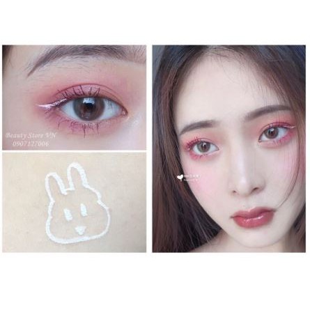 Chì Kẻ Mắt Màu Trắng Làm cho mắt to tròn - Snow White Soft Eyeliner Penci