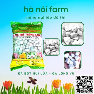 Đá bọt núi lửa, đá lông vũ - đá giữ ẩm size 1-2 - túi 5dm