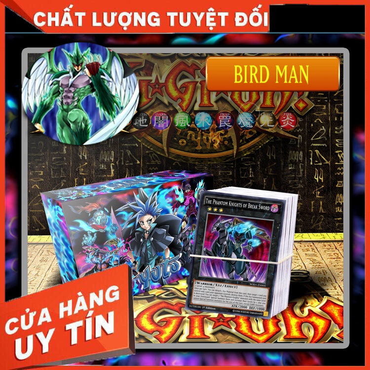 Bộ bài in giá rẻ Brave token Phantom Knights không hộp (Meta decks OCG) 58 lá