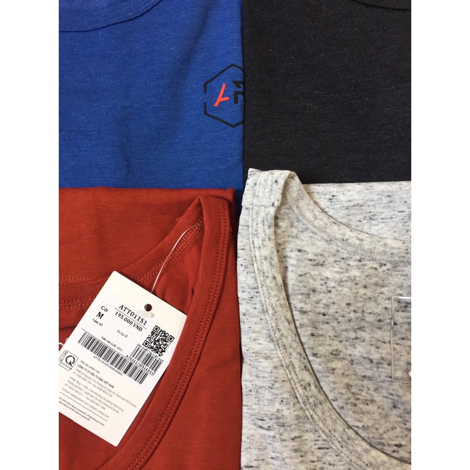 Áo ba lỗ nam ARISTINO ATT011S1 dáng basic chất liệu cotton pha cao cấp