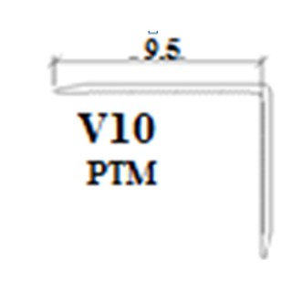 Nẹp Chữ V - V10