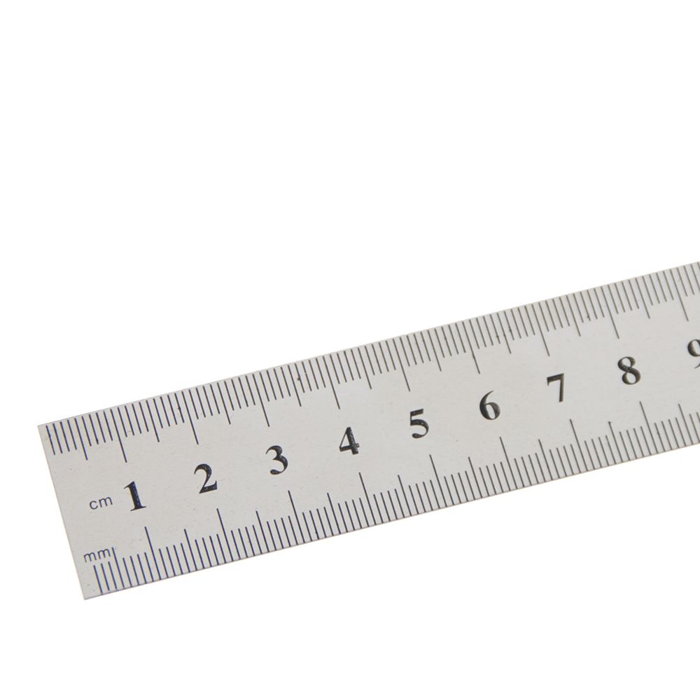 Thước kẻ bằng thép không gỉ 15cm chất lượng cao