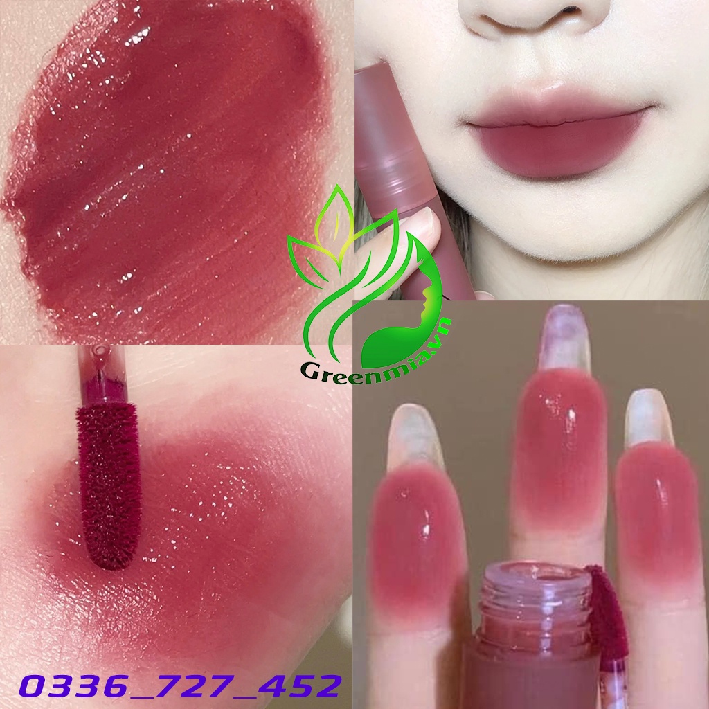 Son Kem Lì 3CE Double Wind BLUR WATER TINT - Màu Đỏ Vang 4.6g Blur Water Tint Say Đắm