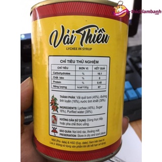 Vải thiều ngâm Ngọc Hà 565g