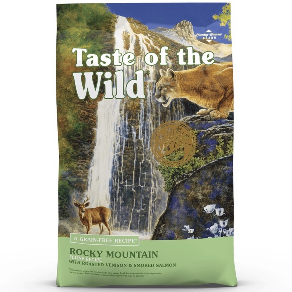 HẠT TASTE OF THE WILD CHO MÈO NHIỀU VỊ TÚI 2KG