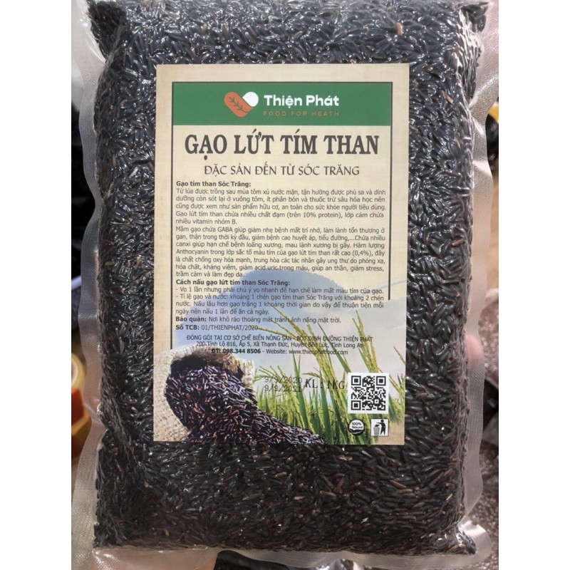 Combo 5kg Gạo Lứt Tím Than - Gạo Lứt Huyết Rồng