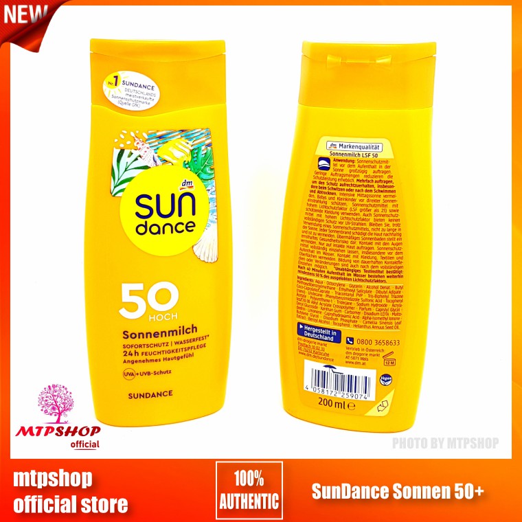 Kem chống nắng SunDance Sonnen 50+( dạng lọ)