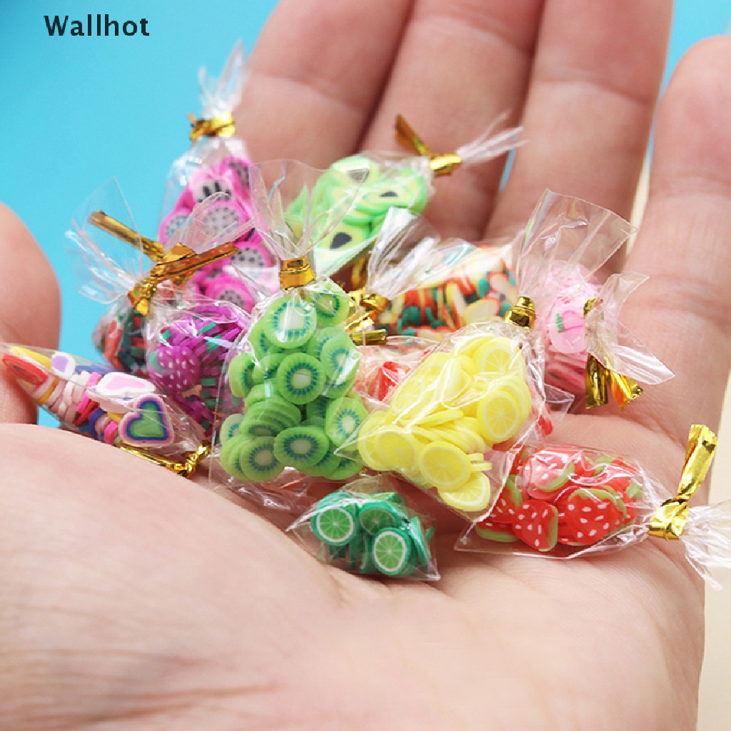 1 Túi Đựng Thức Ăn / Trái Cây / Nho Mini Trang Trí Nhà Búp Bê