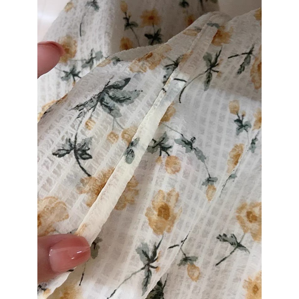 Đầm Adel Flower Dress - kèm ảnh cận chất vải