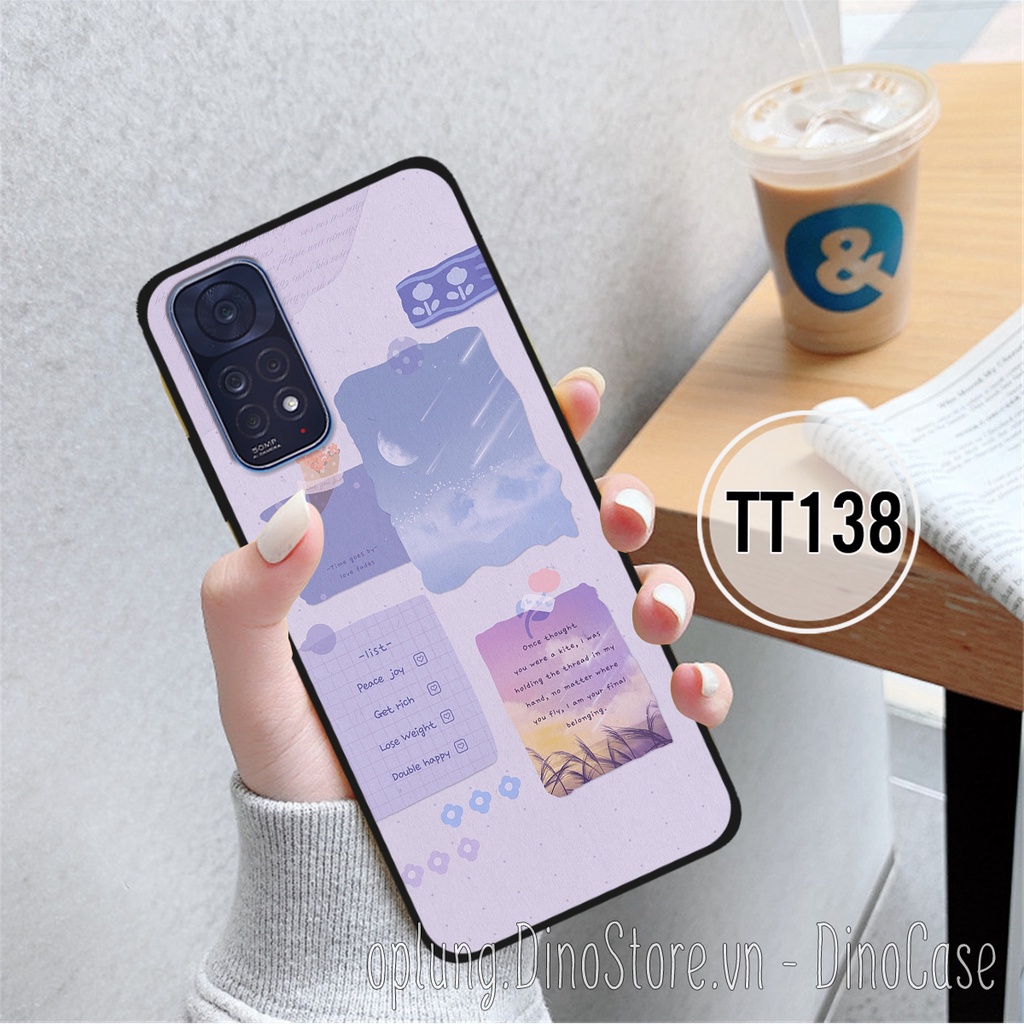 Ốp Redmi Note 11 4G/5G - Note 11s - Note 11 Pro 5G - Note 11 Pro  - Ốp Xiaomi in hình Retro vintage nhẹ nhàng.