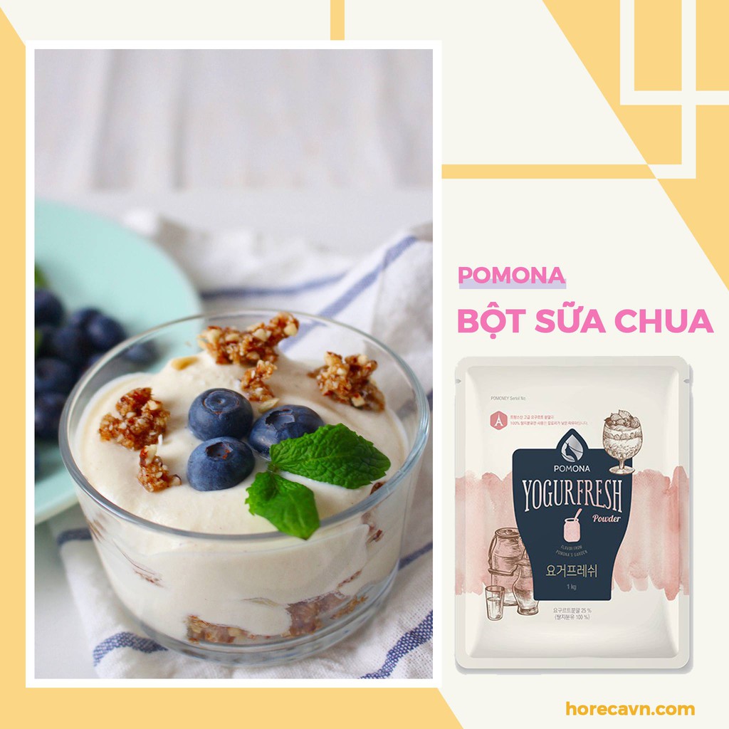 BỘT SỮA CHUA HÀN QUỐC POMONA – giải pháp thay thế sữa chua truyền thống trong pha chế