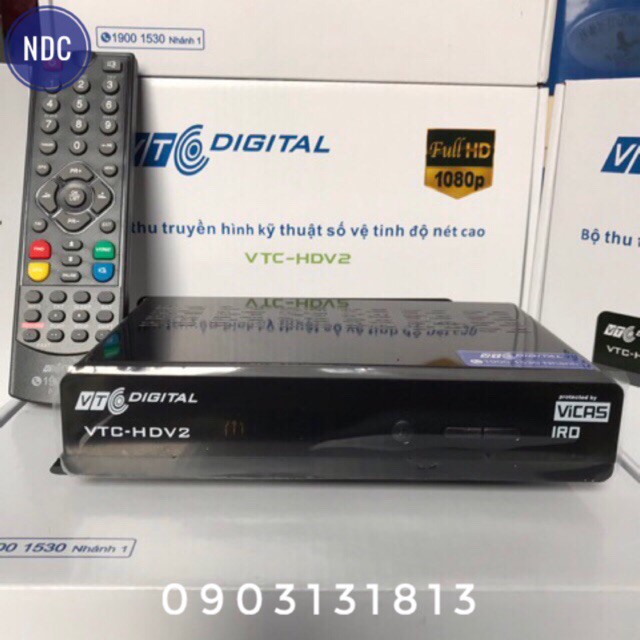 QA Đầu Thu Vệ Tinh VTC HD V2 (với 4 tháng TB) - Thẻ Gia Hạn TH VTC 3 16