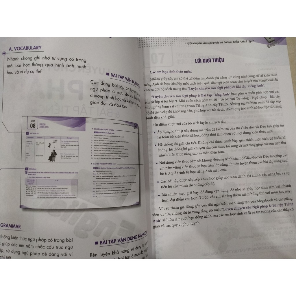 Sách - Luyện chuyên sâu ngữ pháp và bài tập tiếng anh lớp 8 tập 2 | BigBuy360 - bigbuy360.vn