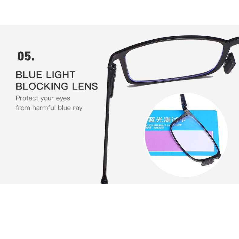 Mắt Kính Đọc Sách H011 Với Gọng Kim Loại Nhẹ Linh Hoạt 100 150 200 250 300 350 400