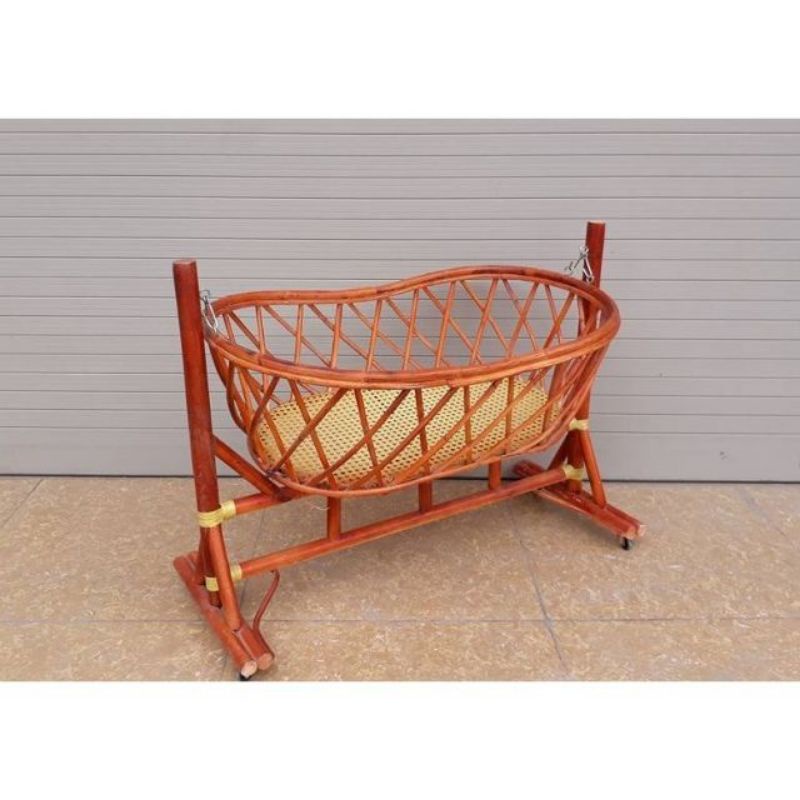 Nôi mây-Chõng mây cho bé 0-12 tháng tuổi.