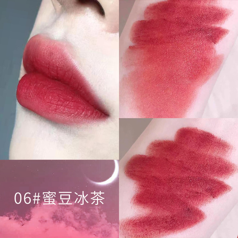 (Hàng Mới Về) Son Kem Lì Mịn Mượt Như Nhung Thiết Kế Hình Gấu Dễ Thương | BigBuy360 - bigbuy360.vn