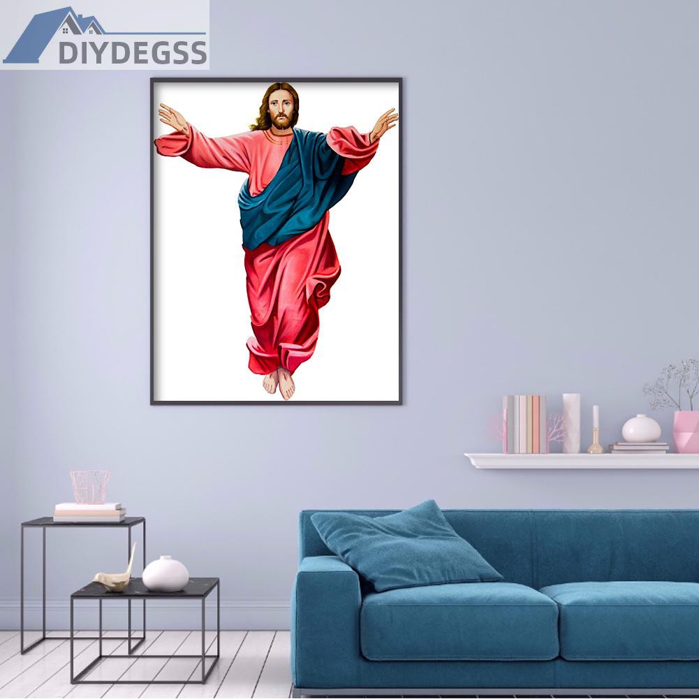 Bộ Tranh Đính Đá 5d Tự Làm Hình Chúa Jesus 12.2 Great Jesus