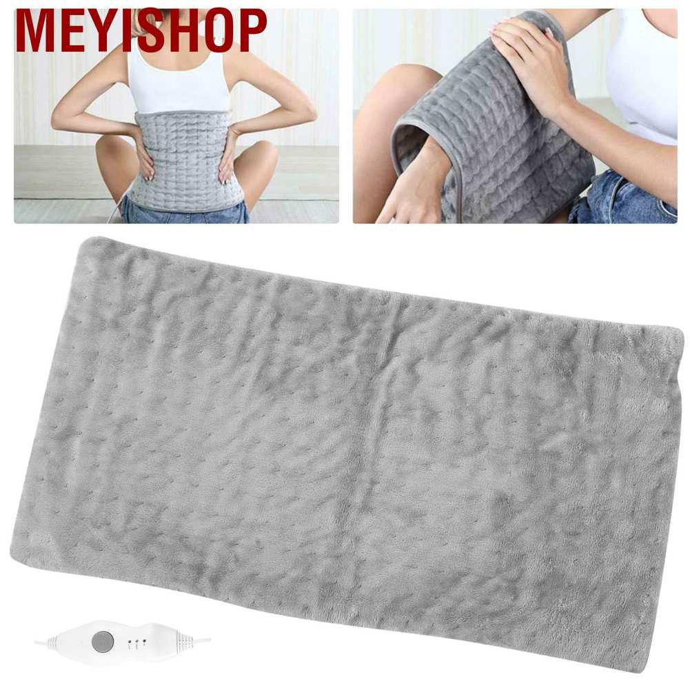 Meyishop Electric Heating Pad Massage Therapy Warming Back Abdomen Leg Pain Relief Cushion