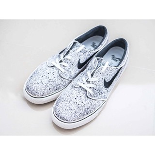 Giày Thể Thao Trượt Ván Nam Nike SB Stefan Janoski 375361-102 Trắng & Đen Size 44 Chính Hãng 100% (Hàng Secondhand)
