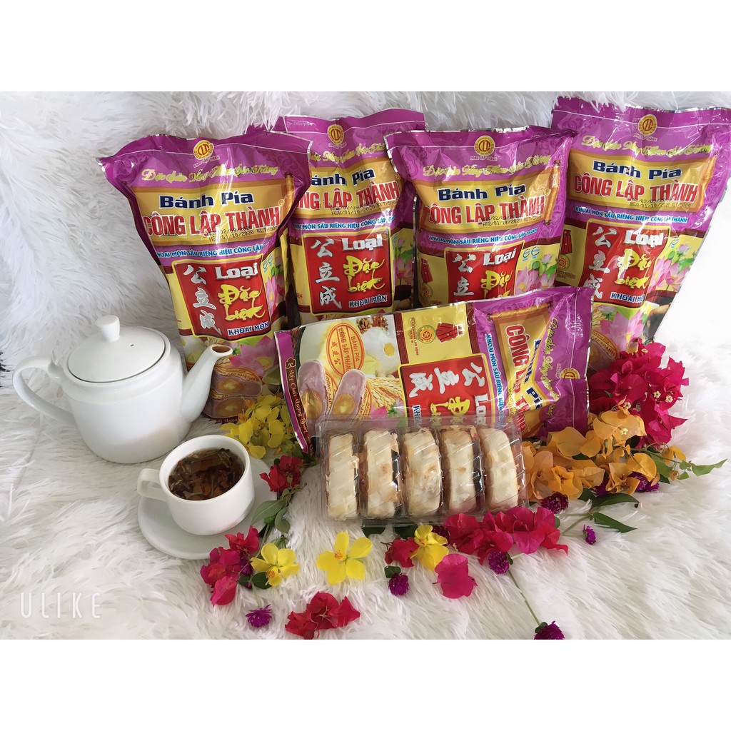 Bánh Pía Khoai Môn Đậu Xanh Sầu Riêng 500g Bánh Pía Công Lập Thành