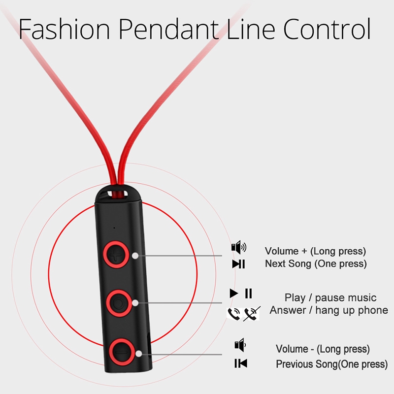 Tai Nghe Nhét Tai Bluetooth Bt313 Có Mic Và Phụ Kiện