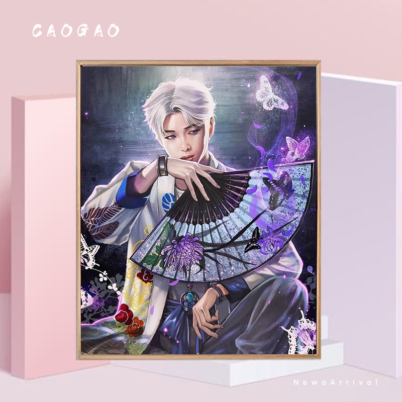 Tranh số hóa DIY tranh tô màu