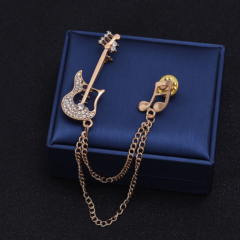 Ghim Cài Áo Hình Vương Miện Đính Đá Sang Trọng Cho Nam