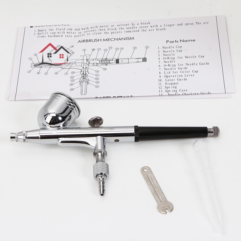 Bộ Súng Phun Sơn Chuyên Dụng Hd-130 0.2/0.3/0.5mm