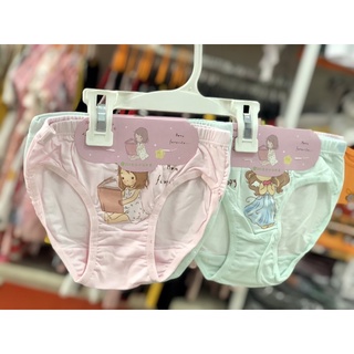 Set 2 quần chip tam giác cotton mát đẹp cho bé gái