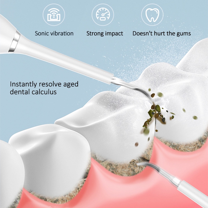 Bàn Chải Đánh Răng Điện Siêu Âm 2 Trong 1 Với Đầu Cắm USB Giúp Làm Trắng Răng Hiệu Quả