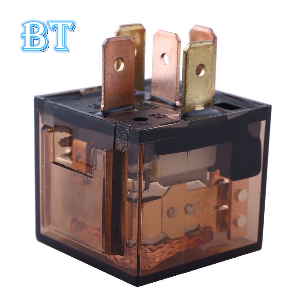 Rơ le điều khiển xe hơi 12v 100a 5pin Spdt Dc 24v 48v 100a chất lượng cao | BigBuy360 - bigbuy360.vn