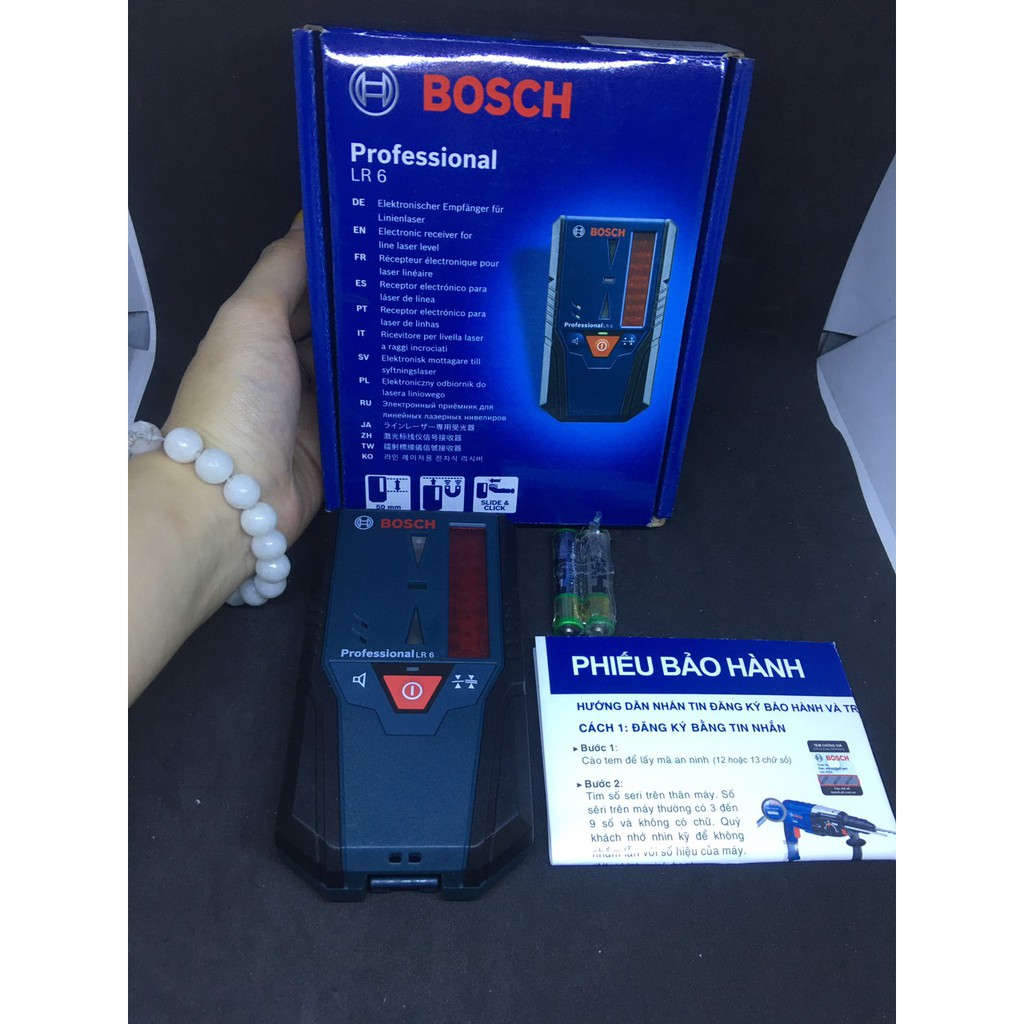 Thiết bị nhận tia Laser máy GLL 5-50 X Bosch LR 6