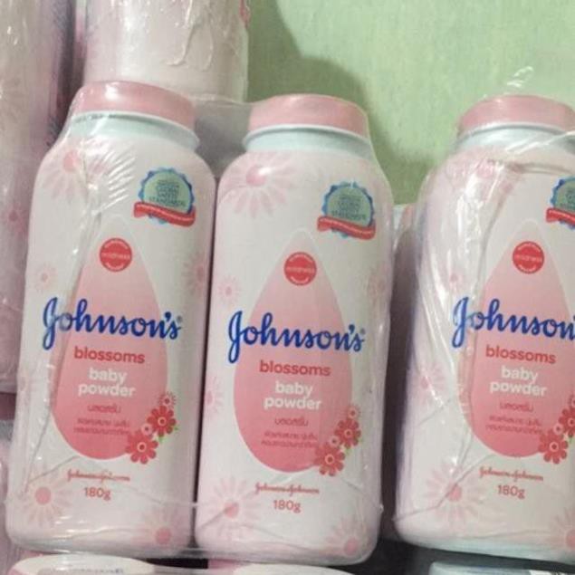phấn rôm cho bé sơ sinh JOHNSON'S Baby Powder Thái Lan 180G  mẫu mới