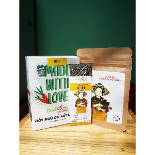 Bột bí đỏ sấy lạnh dalahouse gói 10gr - 50gr