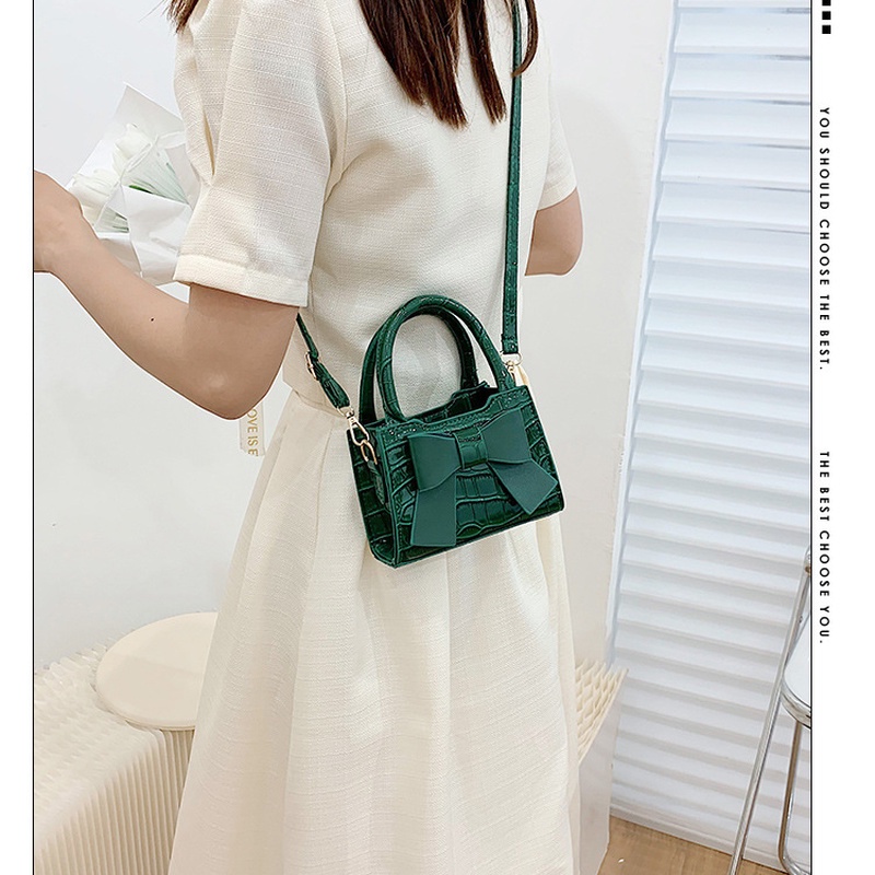 Túi Xách Đeo Chéo Màu Trơn Thắt Nơ Mẫu Mới 2022 NB00180