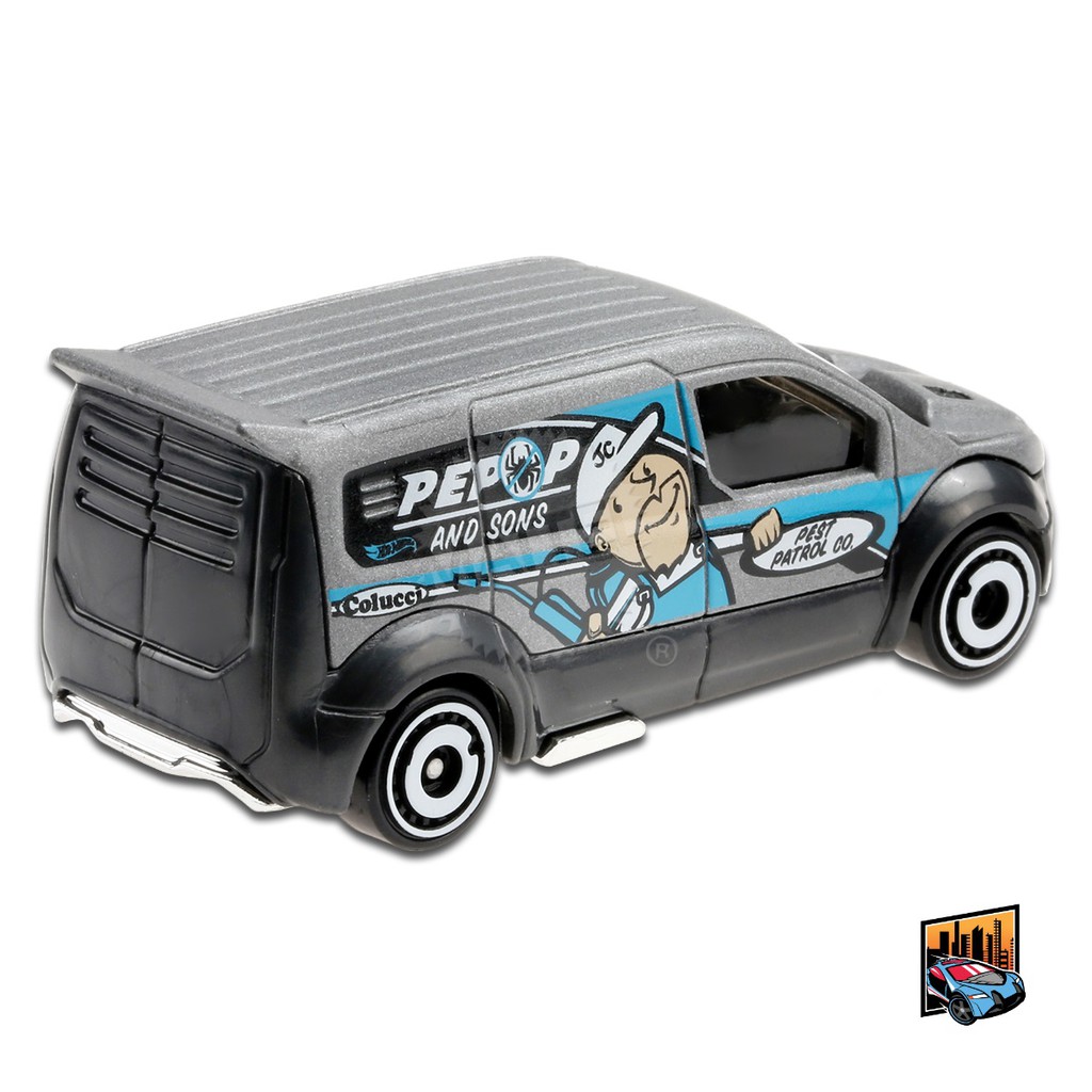 Xe mô hình 1:64 Hot Wheels Basic HW Metro 2021 - Hot Wheels Ford Transit Connect GTC19