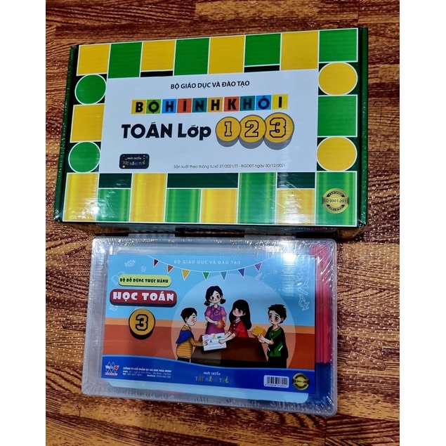 Bộ đồ dùng thực hành toán lớp 3 mới nhất