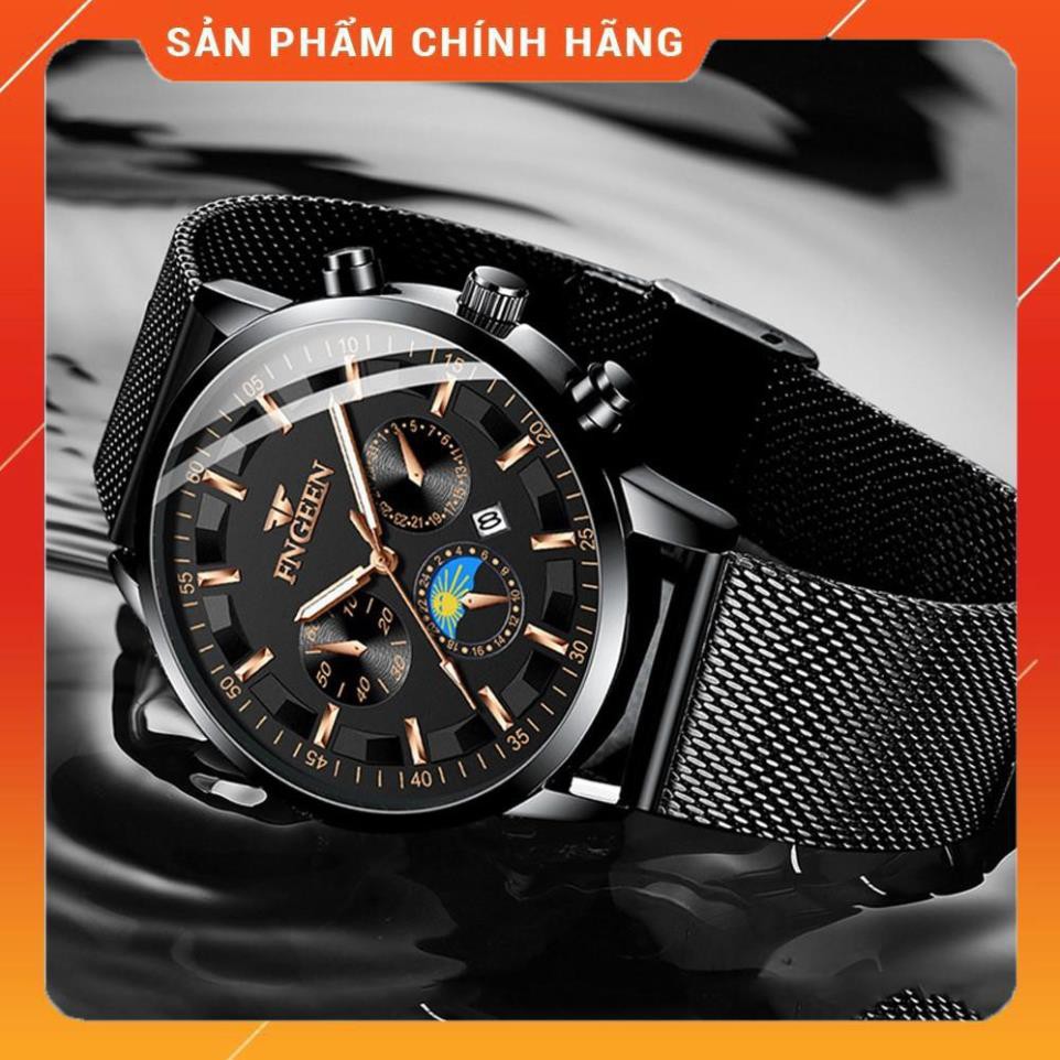 - Đồng Hồ Nam FNGEEN - Chống Nước - Dây Nam Châm Thời Trang