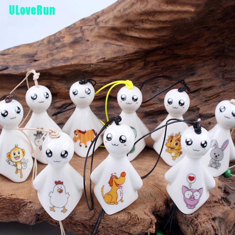 Chuông Gió Bằng Sứ Treo Trang Trí Nhà Cửa Sân Vườn