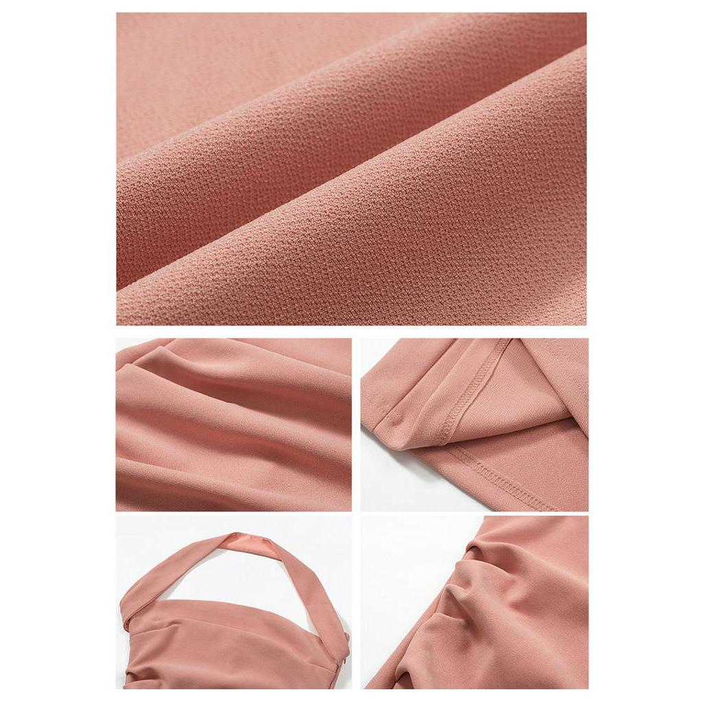 63429 Đầm Hai Dây Ôm Dáng Vừa Vặn